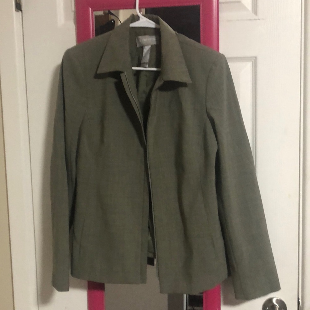 Liszt Claiborne jacket zipper size12 used